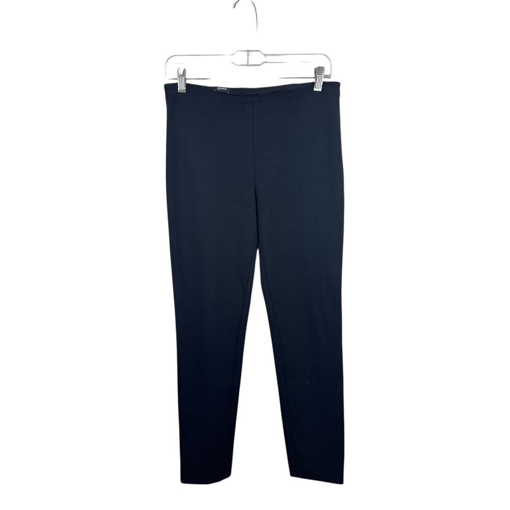 Jil Sander Black Ponte Ankle Pant